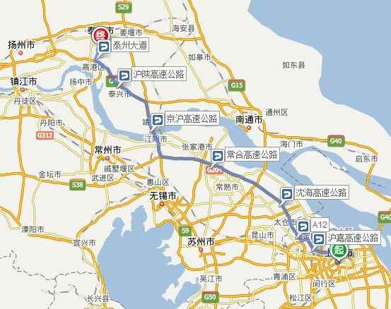 泰州天德湖公园(园博园)交通路线指引