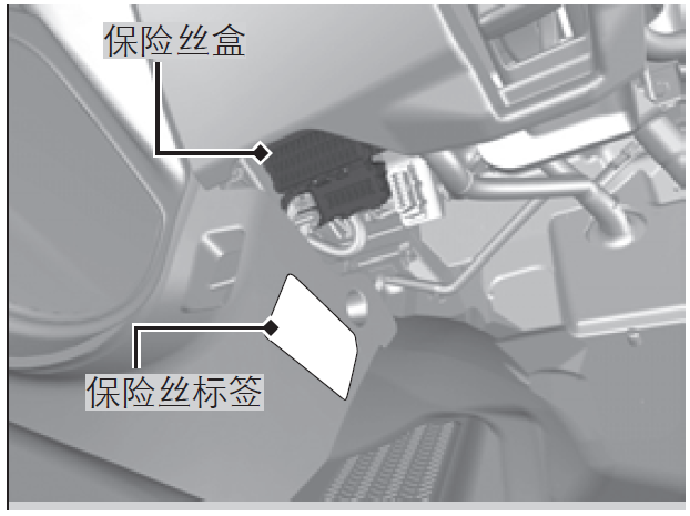 十代思域点烟器保险丝位置,思域点烟器保险丝图解