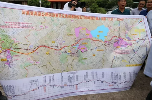 河惠莞高速公路惠州推进征地拆迁